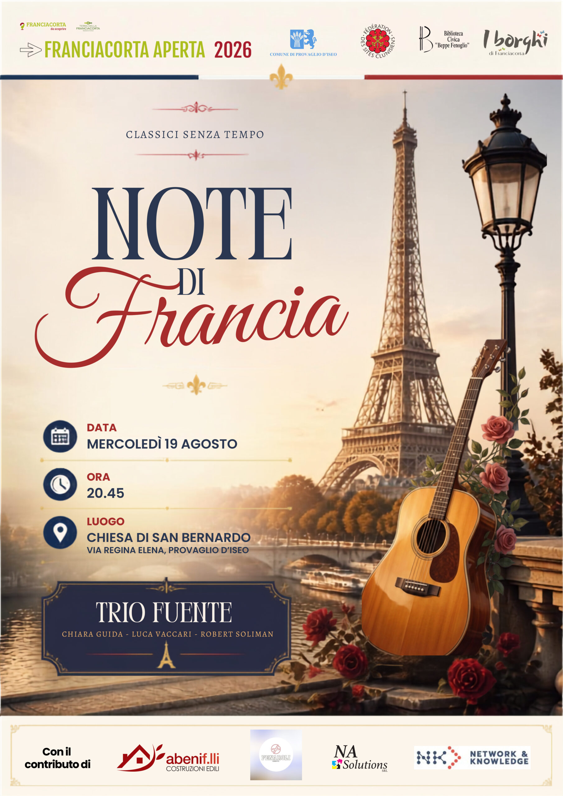 CONCERTO TRIO FUENTE 19.08.2026